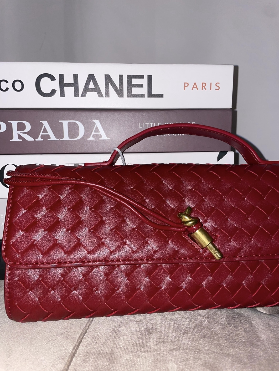 Bottega Bag bordeaux avanti 