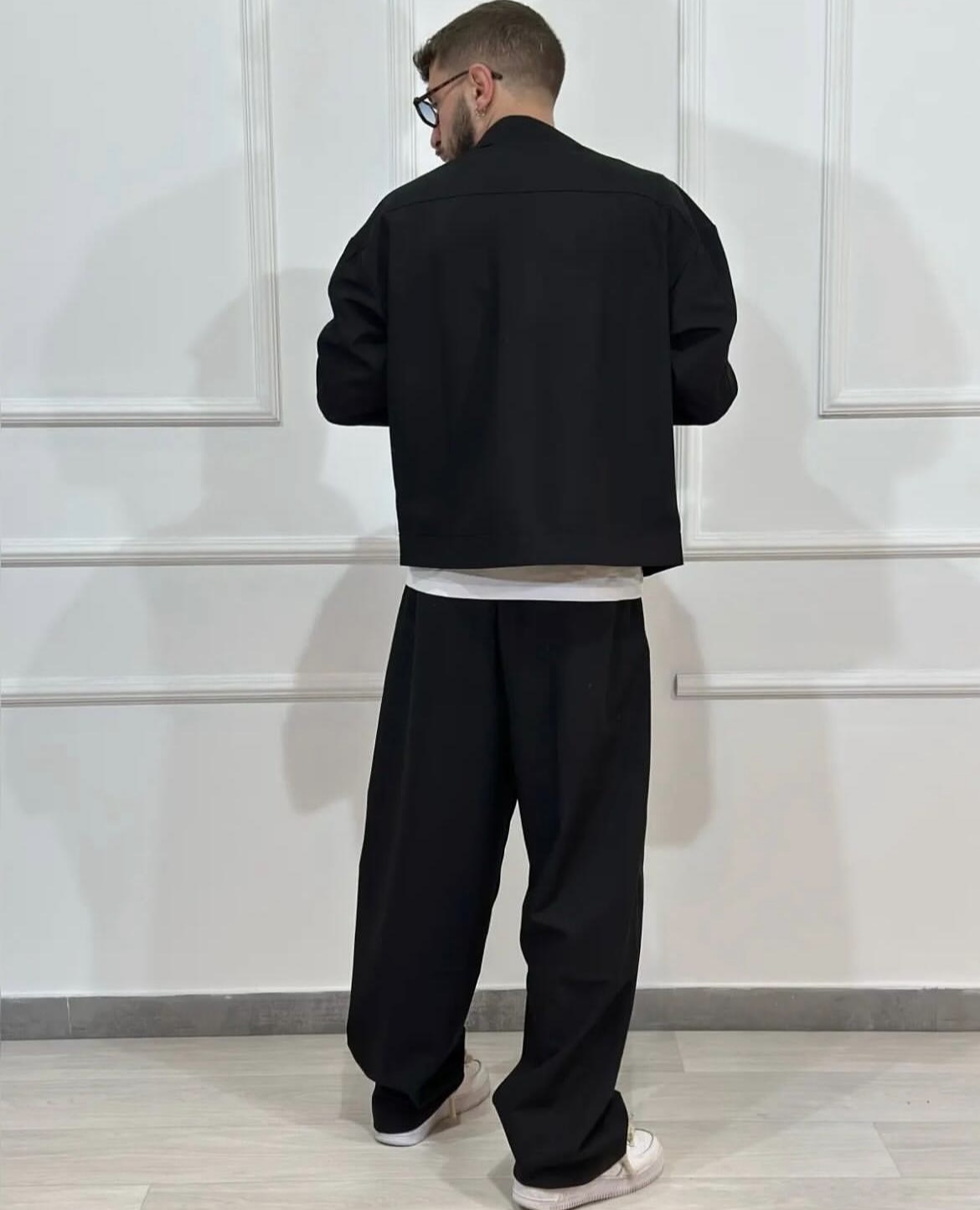 Coordinato black dietro 