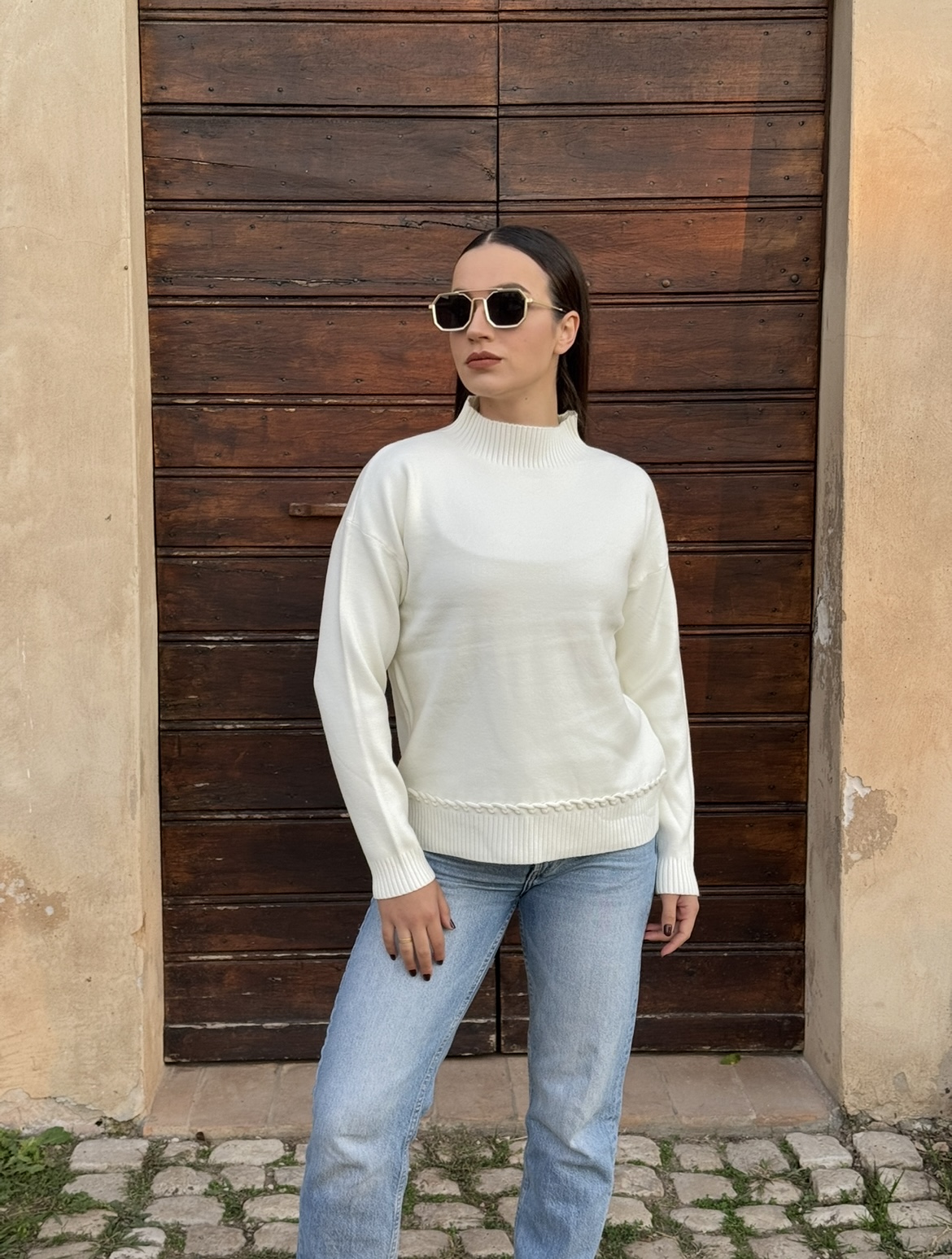Maglione Nevada Panna
