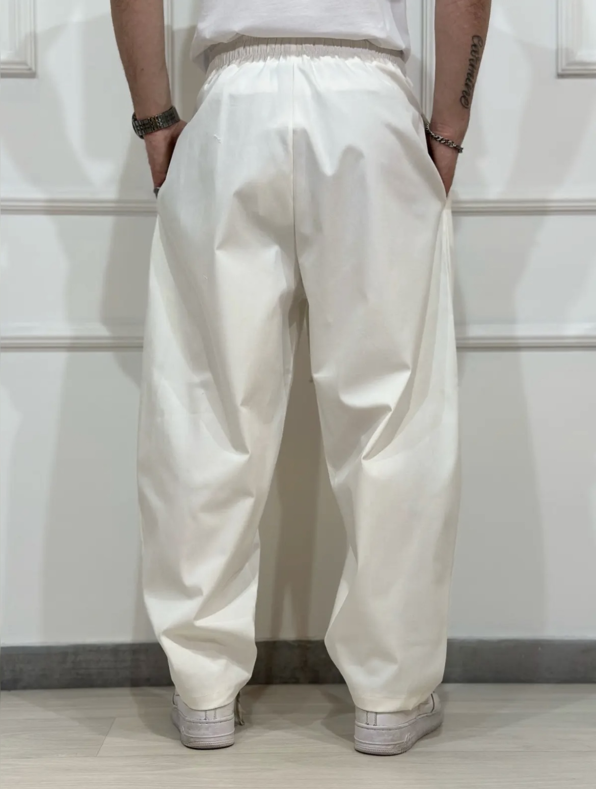 Panta baggy white 3