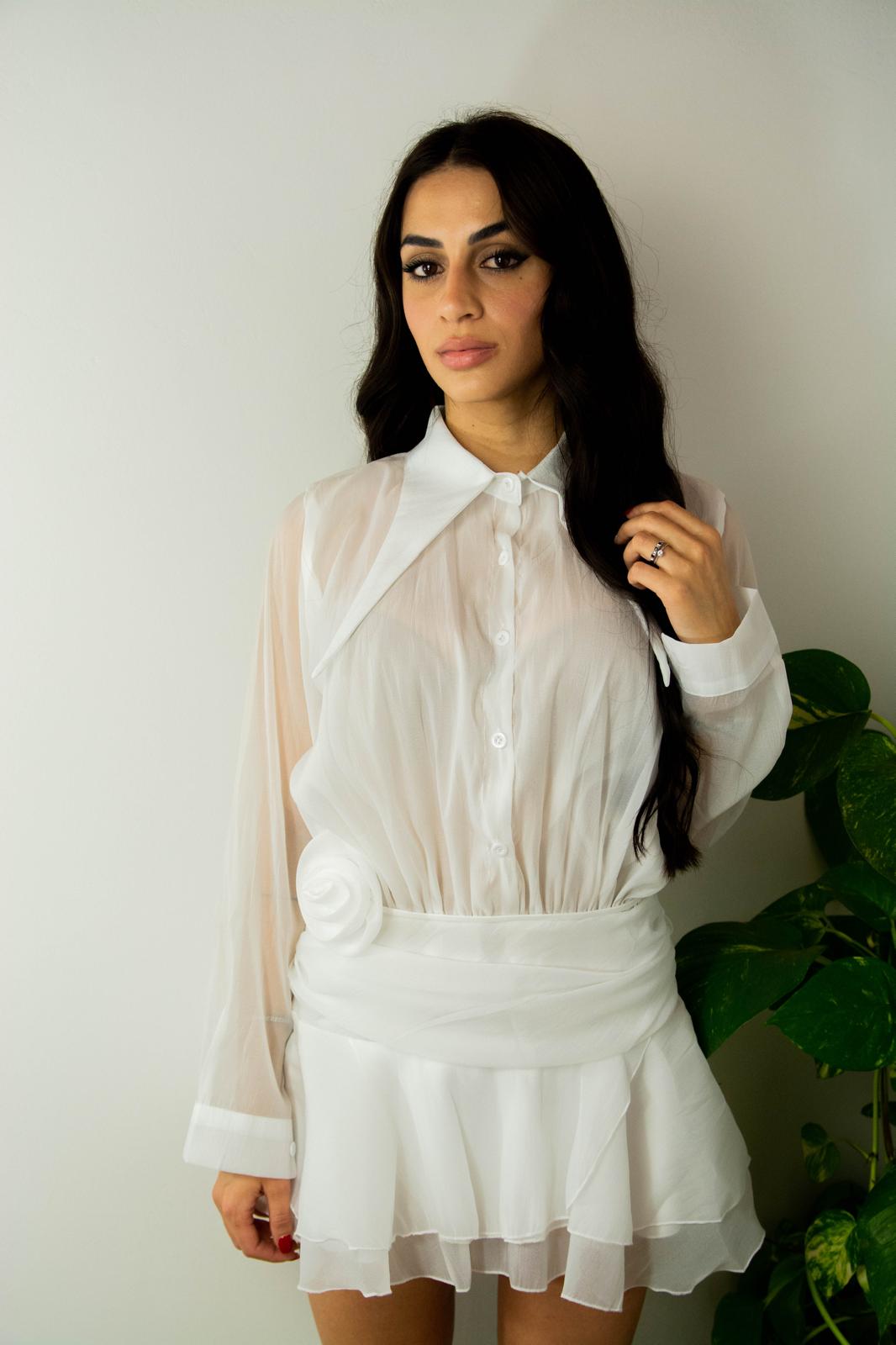 Vestito Paris bianco 2